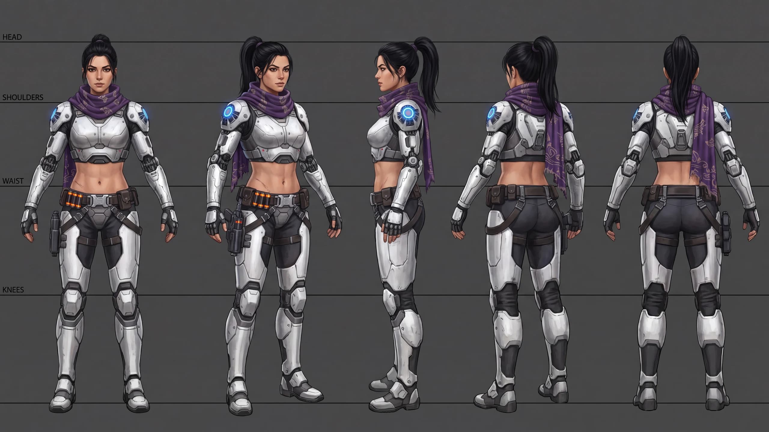 Character Turnaround: How to Make a Turnaround Sheet