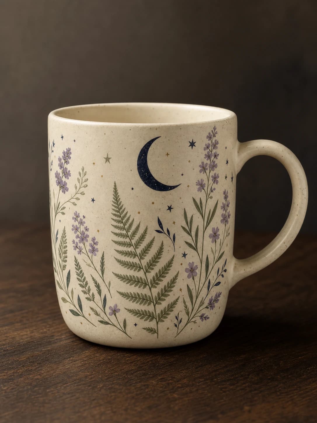 Ceramic mug using the Night Garden print design