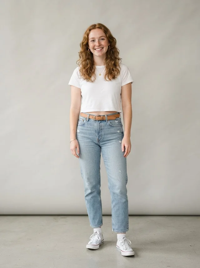 Emma — Girl Next Door AI influencer persona